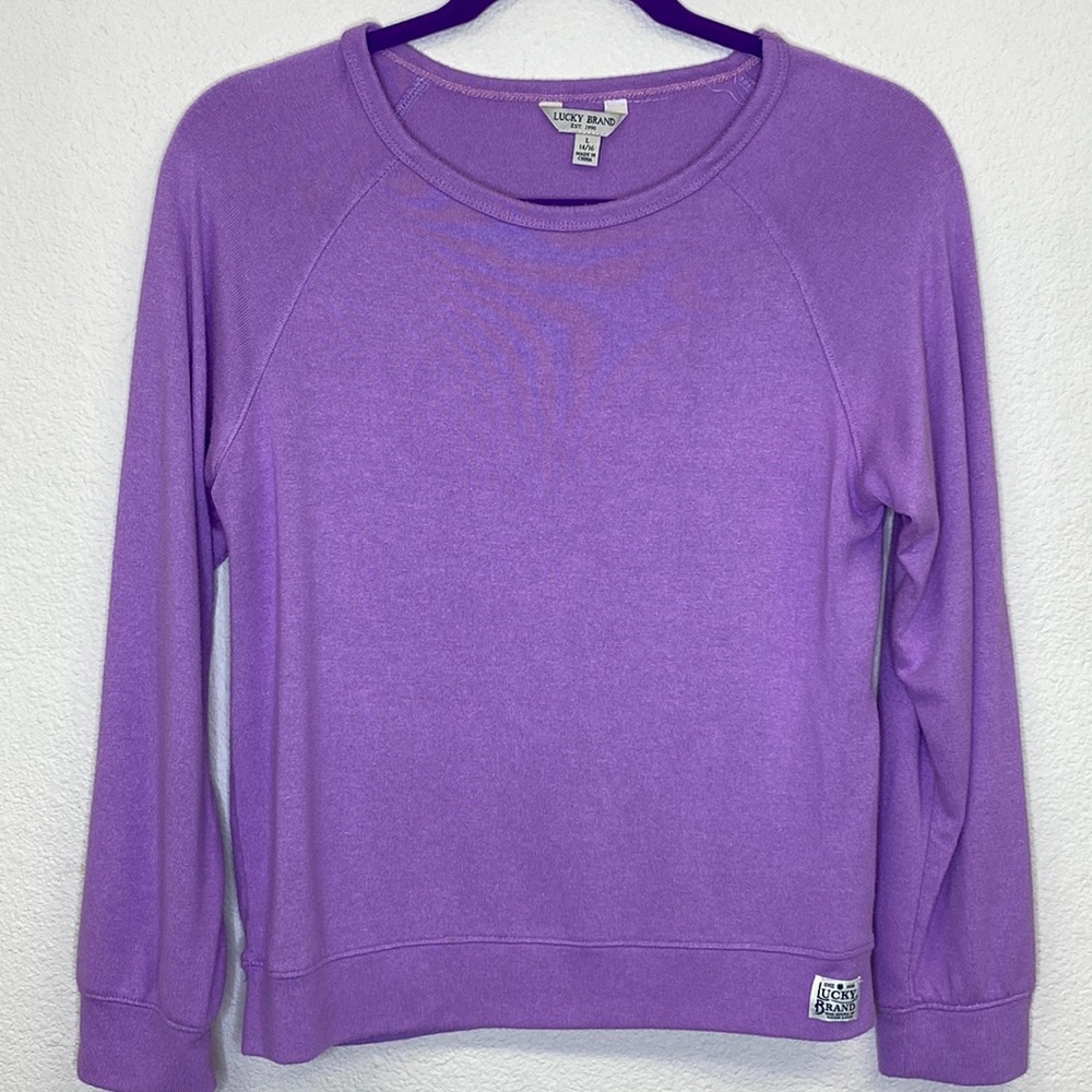 Lucky Brand Girl's Top Size Large (14-16)